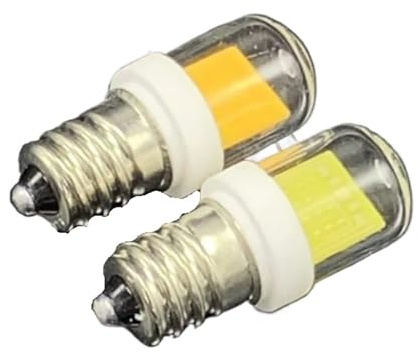 5W Mini LED-lampa COB BA15D BA15S E11 E12 E14 G4 G8 G9 Ersätter 45W Halogenlampor Ljuskrona 110/220V(Warm White,E12_110V)
