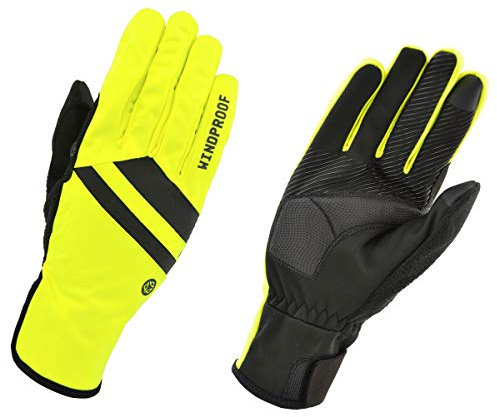 AGU Windproof Handschuhe Hivis Neon Yellow S