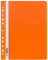 Elba Schnellhefter A4, aus Kunststoff, 11-fach gelocht, orange, 25 Stück
