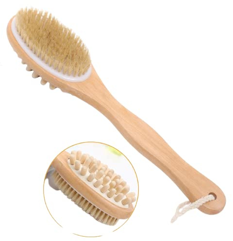 Yes Cart Wooden Body Brush 2 in 1