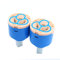 Tiardey 2Pcs Ersatz Wasserhahn Kartusche, Keramikscheibe Kartusche Wasserhahn Wassermischbatterie Innensteuerung Küche Wasserfall Wasserhahn Ventil-40mm