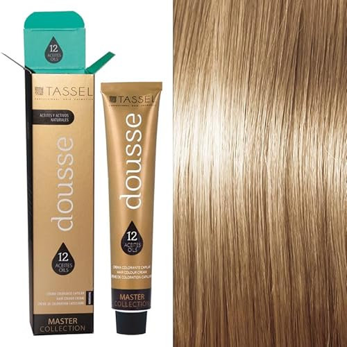 TASSEL DOUSSE Tinte para el pelo profesional con 12 aceites naturales - Tinte pelo mujer colores Naturales - Baño de color - Barros secretos del agua (nº9, 100.00 ml (Paquete de 1))