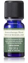 Neal's Yard Remedies Winter Woodland Essential Oil Blend, Silver Fir & Cypress Scent, Vegan & Cruelty-Free