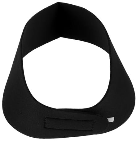 KOMBIUDA Neopren Schwimm-stirnband Mit Ohrenschutz Für Junge Mädchen Und Erwachsene Verstellbares Yoga Tauchband Schwarz Für Wassersportaktivitäten