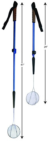 Sand Dipper - Mid Size Adjustable - Extra Long Handle Back Saver Hygienic Cat Litter Scoop