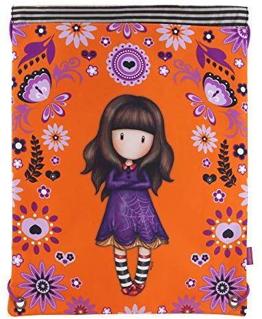 SANTORO GORJUSS Mädchen Mochila Plana Tagesrucksack, Orange (Naranja)