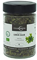 Collecteave Organic Greek Lemon Balm - Glass Jar - 20 g (Pack of 2)