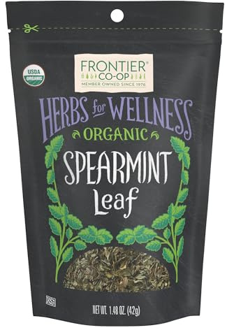 Frontier Co-op Organic Cut and Sifted Spearmint Leaf 1.48oz