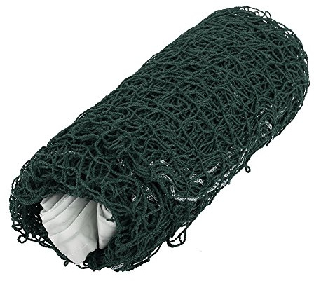 Badminton Net Garden, Red de Voleibol Plegable Red de Reemplazo de Voleibol, Red de Voleibol de Playa Portátil, para Beach Yard Pool Indoor Outdoor Game Tamaño Estándar 6.5x0.5M (Verde oscuro)