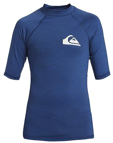Quiksilver Everyday - Kurzärmliges Surf-T-Shirt mit UPF 50 für Jungen 8-16 Blau
