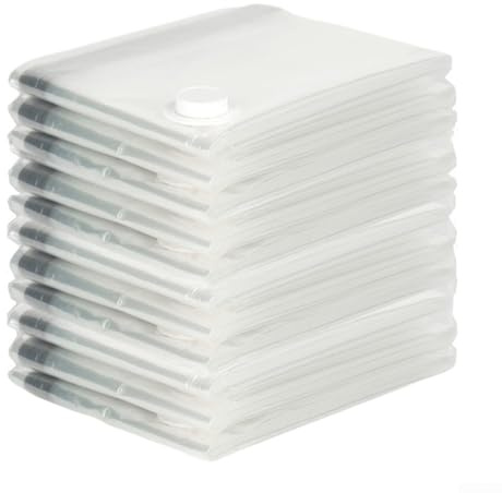 Sac sous vide compressé de grande capacité pour ranger vêtements, couvertures, et plus efficace pour un usage domestique (80 x 110 cm)