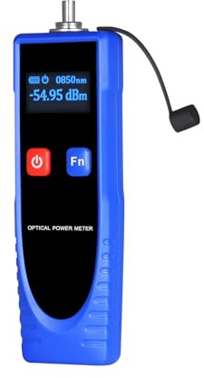 OPM optisk effektmätare -70 ~ 6 dBm bärbar fiberoptisk kabeltestare med FC-omvandlare