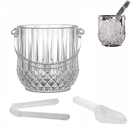 HIOD Superficie de Corte de Diamante Acrílico Hielo Barril de Vino Cerveza Enfriador Caja Champagne Congelador Bolsa de Enfriamiento de Bebidas para Bar de Hotel