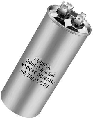ANGEEK CBB65 450V AC 50uf 50/60HZ Kondensator för luftkonditionering,Startkondensator för utomhusbruk,Kondensator för luftkonditionering,Startkondensator för kompressor