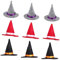 Abaodam 9St Weinflasche Hexen Hut Halloween-Dekor Halloween Wein Hexenhut Mini-Hexenhüte aus Topper Halloween Party Halloween deko Deckel für Rotweinflaschen Party-Flaschenhut Stoff
