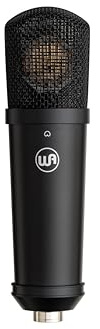 Warm Audio WA-87jr SE Large-Diaphragm Cardioid Condenser Microphone, Studio-Grade Sound for Vocals, Instruments, Podcasts, Black
