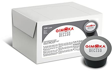 Gimoka - Compatibile Per Lavazza Blue - 100 Capsule - Gusto DECISO - Intensità 10 - Made In Italy