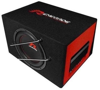 Renegade RXV1000A Subwoofer Attivo per auto 400 W