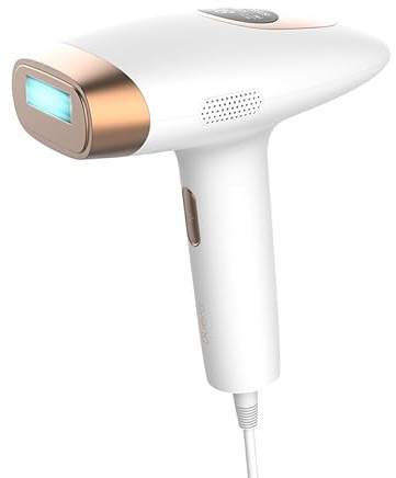 ipl haarentfernungsgerät für Zuhause: 3-in-1 mit Kühlung & 9 Stufen. Für glatte Haut an Gesicht, Körper, Beinen, Bikini- und Intimbereich bei Frauen/Männern,laser haarentfernung zuhause