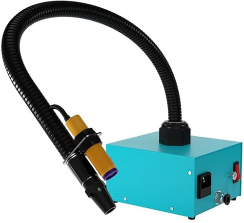 Industrial Static Removal,Anti Static Gun Ionizing Air Snake,Air Volume Can Be Adjusted, 2 Tube Industrial Static Eliminator Automatic Induction for Industrial Static Removal