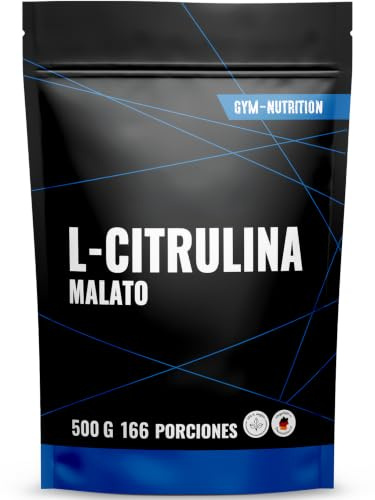 L Citrulina Malato en Polvo, 500 g, 166 Porciones, Vegano