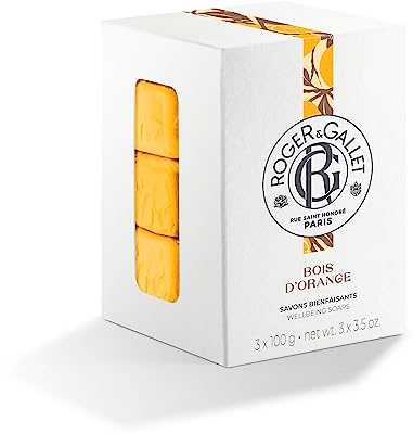 Prodotto con fragranza della marca Roger & Gallet, unisex, Bois D'Orange Savon 3X100G