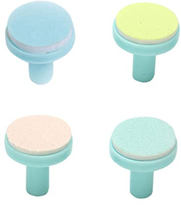 Ipetboom Ersatz Schleifköpfe Für Nageltrimmer 4 Stück Kompatibel Mit Elektrischen Nagelfeilen Sichere Nagelfeilen Pads Für Neugeborene Kindersicher Mit Ergonomischem Design