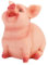 Sparschwein Niedliche Schwein Spardose, Kunststoff Sparschwein für Geldscheine und Münzen, Lustig Spardose für Kinder, Mädchen Jungen Erwachsene
