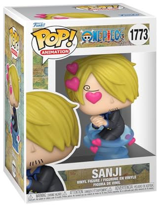 Funko Pop! Animation: OP - (Refresh) - Sanji - One Piece - Vinyl-Sammelfigur - Geschenkidee - Offizielle Handelswaren - Spielzeug Für Kinder und Erwachsene - Anime Fans