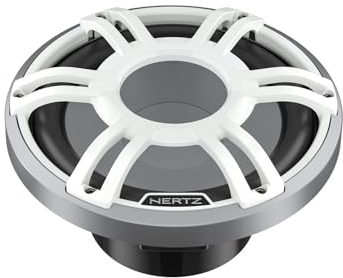 Hertz HMS 10 S2-LD-SW.1-25 cm Caisson de basses passif 600 W (RMS : 300 W) Blanc