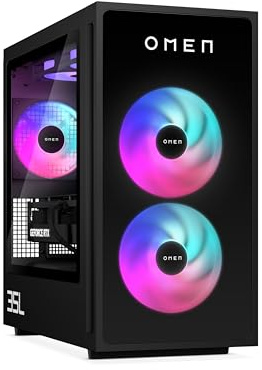 HP Ordenador sobremesa Gaming OMEN (Procesador Intel Core Ultra 7 265K, 32GB RAM, 1 TB SSD, NVIDIA GeForce RTX 5070 12GB, Windows 11)