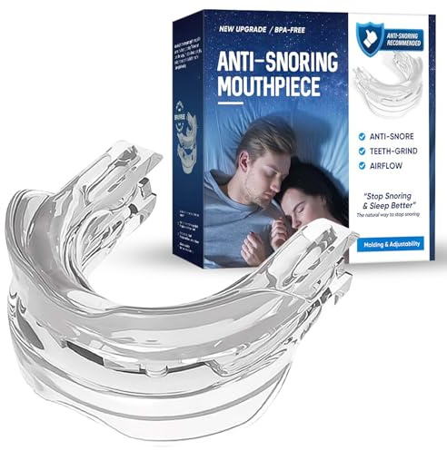 Schnarchstopper, Anti Schnarch Für Männer Und Frauen, Anti Schnarch Schiene, Schnarchschiene Bruxismus Und Schnarchen Vorbeugen, Sicher Und Bequem FüR Jeden Mund, 1 Stück (1er Pack)