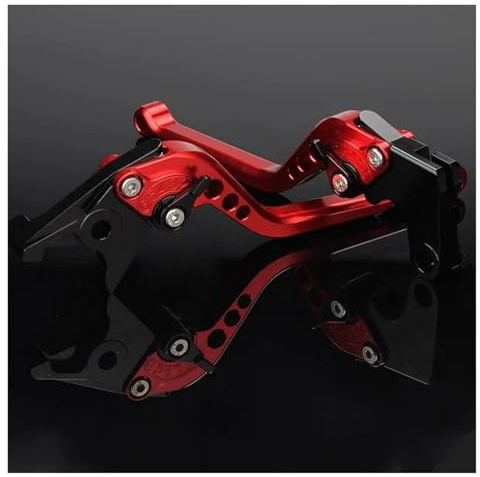 Motorcyke Broms Kopplingshandtag För HAYABUSA 1300 För GSX1300R 2022 2023 2024 Motorcykel Justerbar Bromskopplingsspak Tillbehör(Red 177mm)