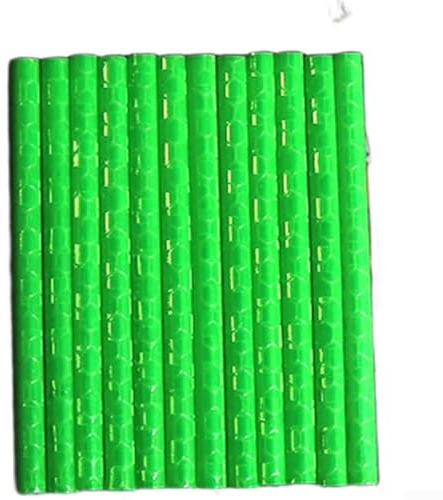 Glow In The Dark Bike Wheel Lights, Reflective Bicycle Spoke Accessories, Night Cycling Safety Gear For Kids, Waterproof Bike Rim Decorations Strips, Easy Snap ons Wheel Reflectors(Green)