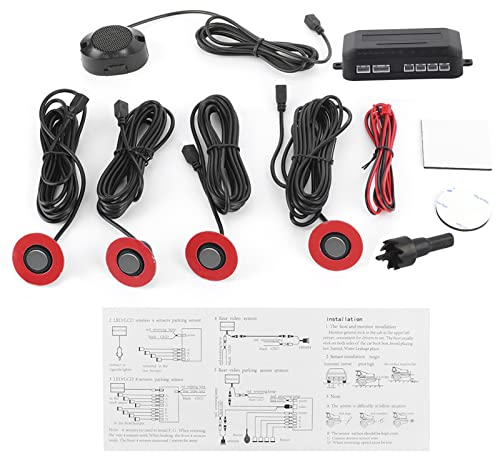 Sensori Parcheggio Auto Sensori Parcheggio Auto Sensori Parcheggio Auto Adatto Per Car Reverse Backup Parking Sensor System,16.5mm Car Built‑In Backup Sensor Reversing