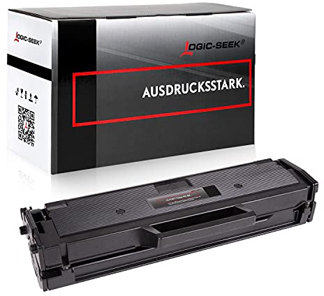 Logic-Seek XL 106a Toner kompatibel mit HP W1106A geeignet für Laser 107a 107w 135ag 135g 137fwg, (doppelter Inhalt) MIT CHIP