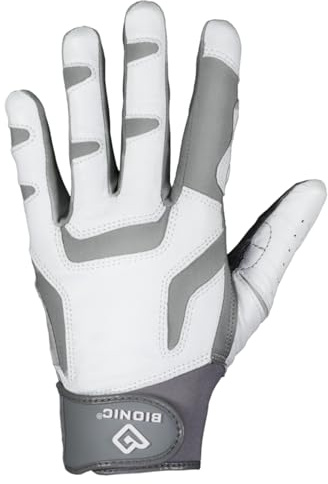 BIONIC Reliefgrip 2.0 Women's Golf Glove (Silver, Small, Left)
