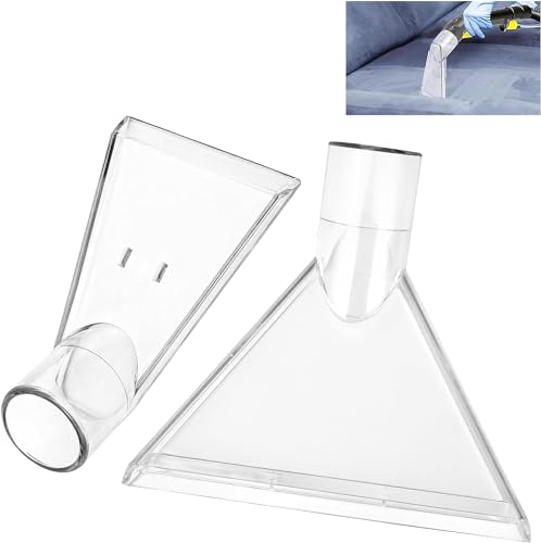 Polsterdüse - 2 x Staubsauger Aufsatz, Sprühextraktionsdüse, Polsterdüse Sprühsauger, 38mm Nass-/Trocken Vakumm, Vacuum Aufsatz Zubehör für die Autopflege Sofa Steppung Düse Nasssauger