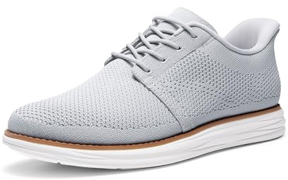 Bruno Marc Oxfords Hommes Chaussure Ville à Enfiler,Size 48,Gris