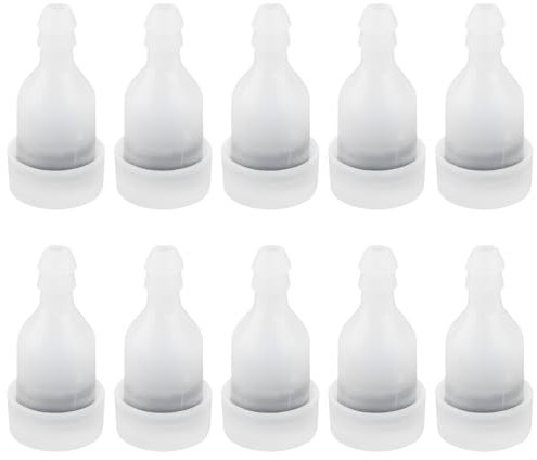 eMagTech 10 Pezzi Valvola Di Sfiato Del Serbatoio Del Carburante Valvola Di Scarico Tappo Per Motosega 25x11,7 Mm Per Motosega Accessori Per Motosega Per Tosaerba A Impatto