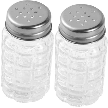 LABRIMP 2 Pezzi Bottiglie per Condimenti Shaker e Pepiera Contenitori per Cucina per e Design Compatto e Leggero Facile da Usare e Trasportare