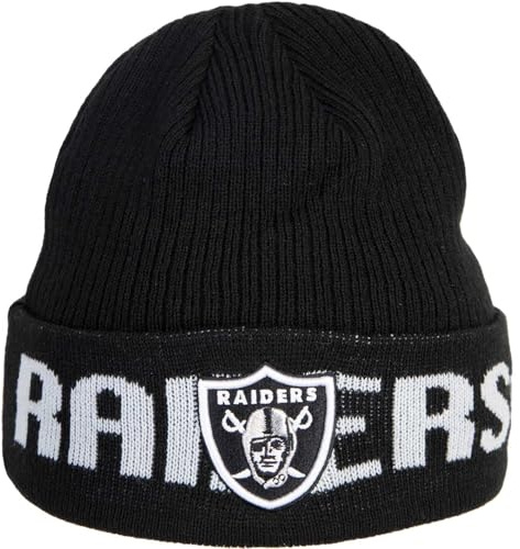 New Era NFL Raiders Wordmark Beanie Wintermütze