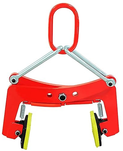 asdchZen Abrazadera Vertical para Placa De Mármol - Abrazaderas para Elevación De Piedra con Apertura Ajustable para Placas De Acero, Piedra Colgante - Solución De Elevación Y Transporte, 18 Cm