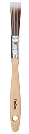 ProDec 0.5 inch Premier Trade Professional Synthetic Paint Brush for a Smooth Finish Painting with Emulsion, Gloss and Satin Paints on Walls, Ceilings, Wood and Metal, 0.5 12mm