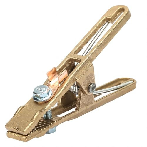 VIFER Pinza de Soldadura, 260/300/500A Latón Forma en A Soldadura de Tierra Abrazadera para Máquina de Soldadura (260A)