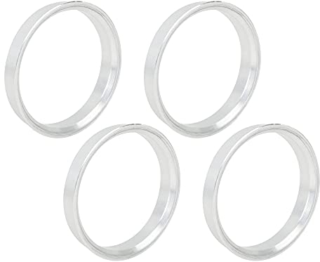 X AUTOHAUX 4pcs Bague de Centrage 60.1 à 54.1mm Jante Aluminium Alliage Voiture Moyeu Anneaux Centriques