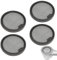 HOMURY 4 Stück Ersatz-Hepa-Vorfilter für Dreame T10 T20 T30 Staubsauger, Filter Kompatibel mit Dreame, Waschbares und wiederverwendbares Ersatzfilter Zubehör