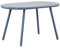 CLP Couchtisch Velva I Ovaler Loungetisch für draußen und drinnen I Gartentisch wetterfest und UV-beständig I Outdoor Beistelltisch, Farbe:blau
