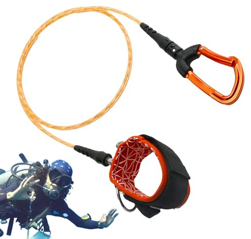 Fmzrbnih cordinoPer Apnea – Corda Resistente, cordinoDi Sicurezza per Immersione, da Nuoto per Esterni di Lunga Durata | cordinoDi Sicurezza Portatile E Sicuro per Immersioni Subacquee, Snorkeling,