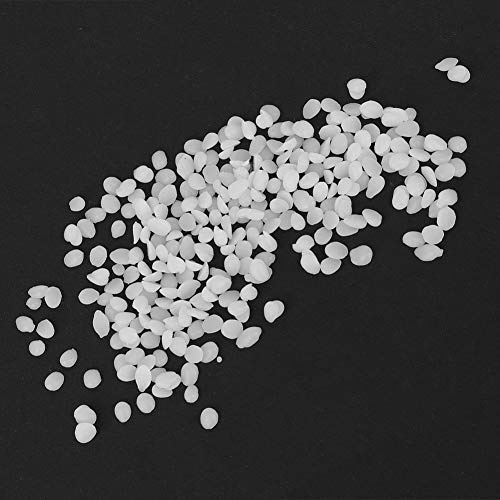 Yinhing Cera d'api Alimentare Bianca Gialla da 500 G per Cosmetici Fai-da-te, Creazione di Candele, Cura della Pelle e Ingredienti Botanici di Alta qualità (WHITE)